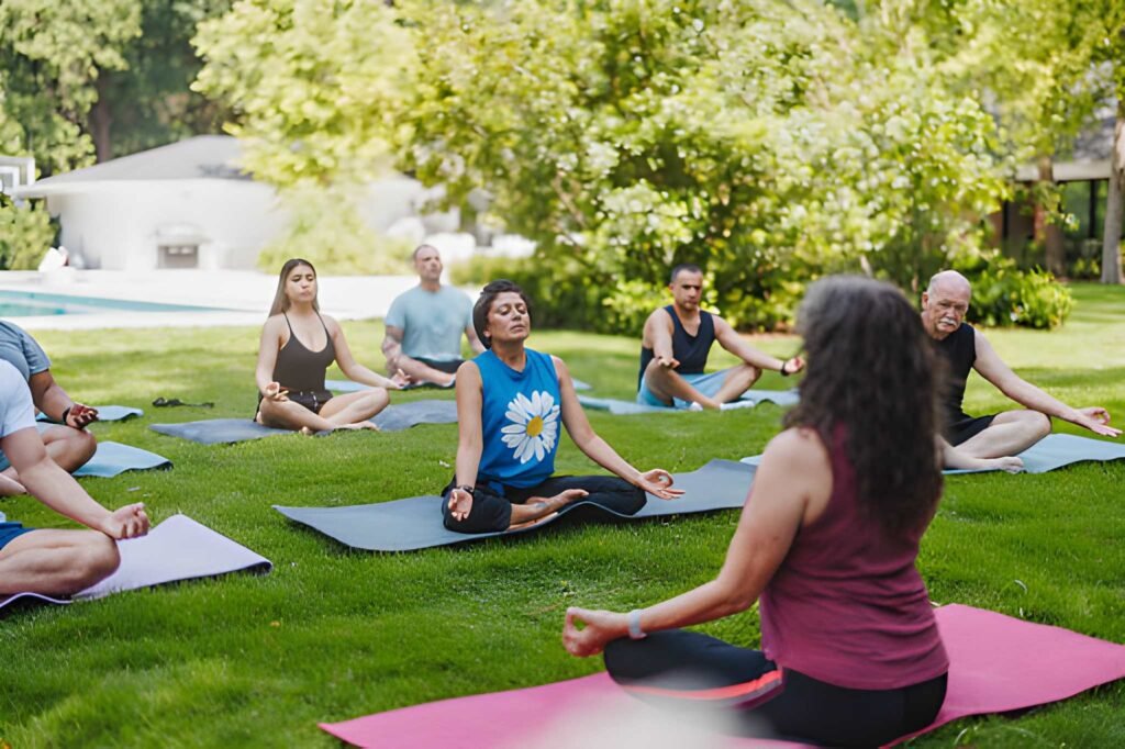 Sesión breve de yoga
