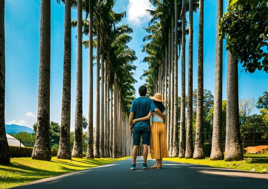 Jardines Botánicos de Kandy en itinerario romántico por Sri Lanka