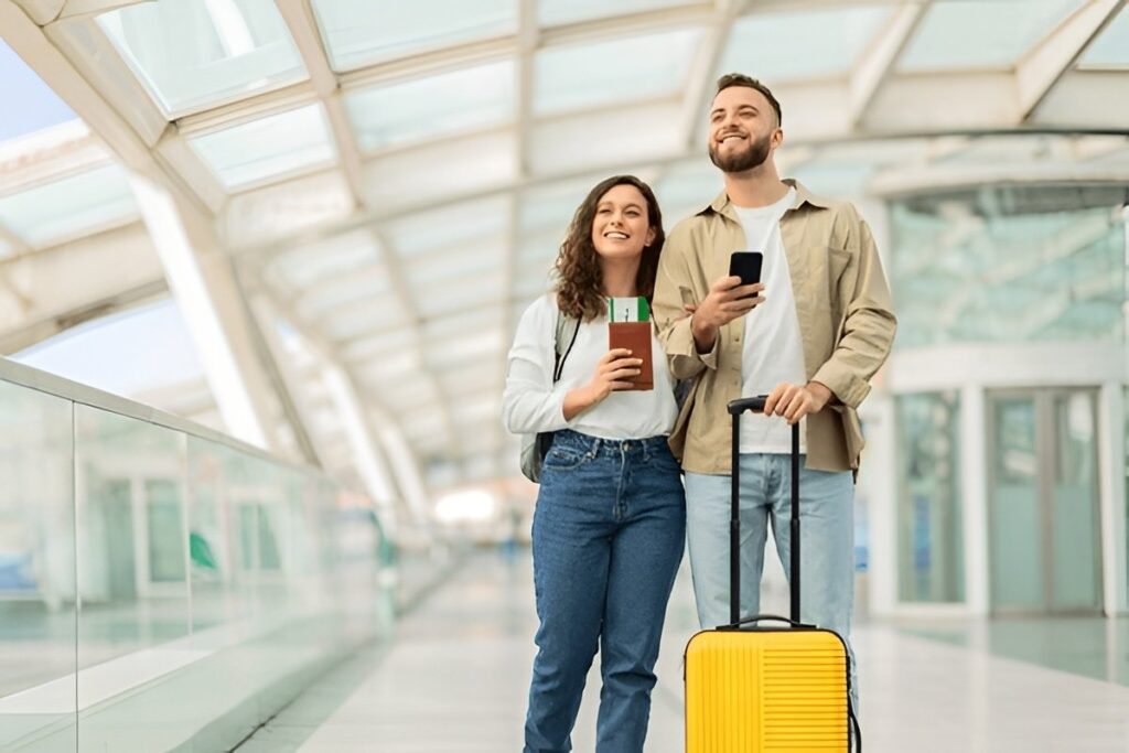 Llegada al aeropuerto de Katunayake para viaje romántico en Sri Lanka